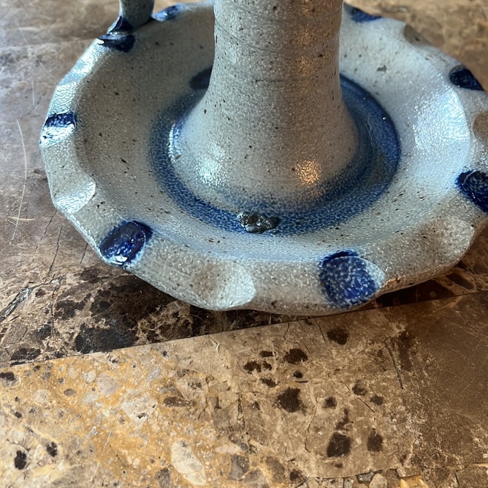 Pottery Candlestick 🕯 - Picture 3 of 8